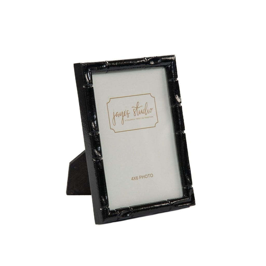 Isabelle Black Rectangular Metal Photo Frame, Picture Frame for Home, Bedroom, Home Office - Photo & Picture Frames from Jaye's Studio