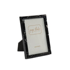 Isabelle Black Rectangular Metal Photo Frame, Picture Frame for Home, Bedroom, Home Office - Photo & Picture Frames from Jaye's Studio