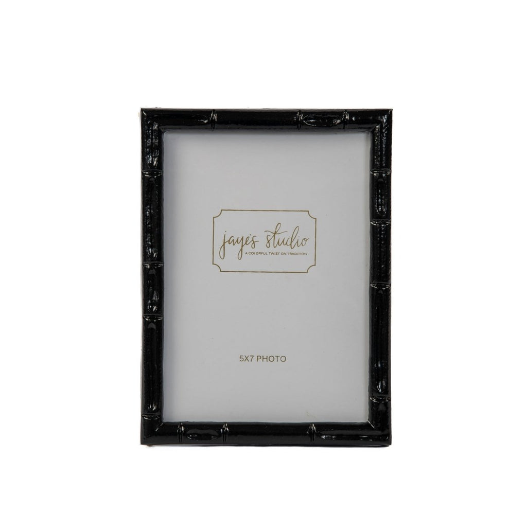 Isabelle Black Rectangular Metal Photo Frame, Picture Frame for Home, Bedroom, Home Office - Photo & Picture Frames from Jaye's Studio