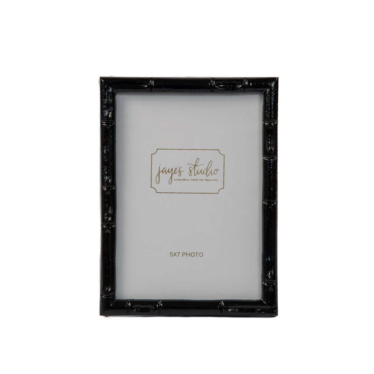Isabelle Black Rectangular Metal Photo Frame, Picture Frame for Home, Bedroom, Home Office - Photo & Picture Frames from Jaye's Studio