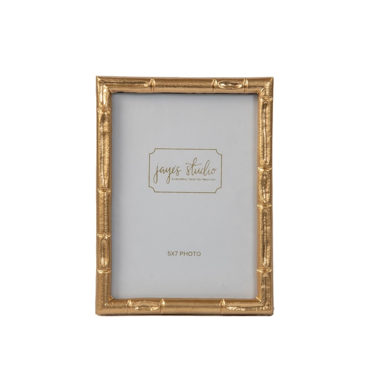 Isabelle Gold Rectangular Metal Photo Frame, Picture Frame for Home, Bedroom, Home Office - Photo & Picture Frames from Jaye's Studio