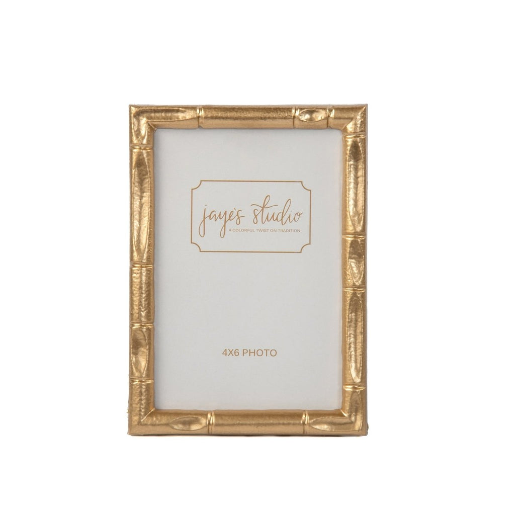 Isabelle Gold Rectangular Metal Photo Frame, Picture Frame for Home, Bedroom, Home Office - Photo & Picture Frames from Jaye's Studio