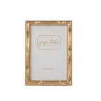 Isabelle Gold Rectangular Metal Photo Frame, Picture Frame for Home, Bedroom, Home Office - Photo & Picture Frames from Jaye's Studio