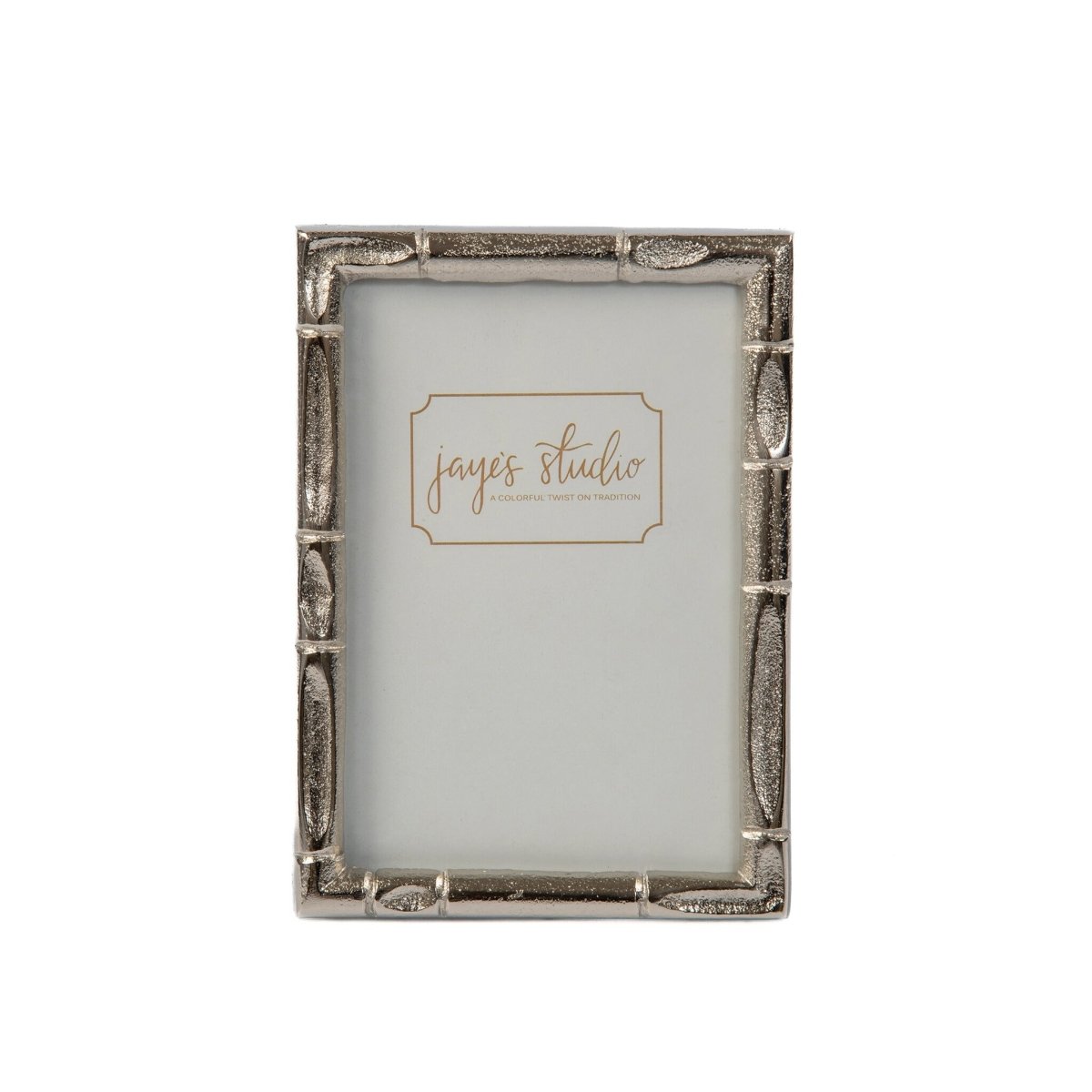 Isabelle Silver Rectangular Metal Photo Frame, Picture Frame for Home, Bedroom, Home Office - Photo & Picture Frames from Jaye's Studio