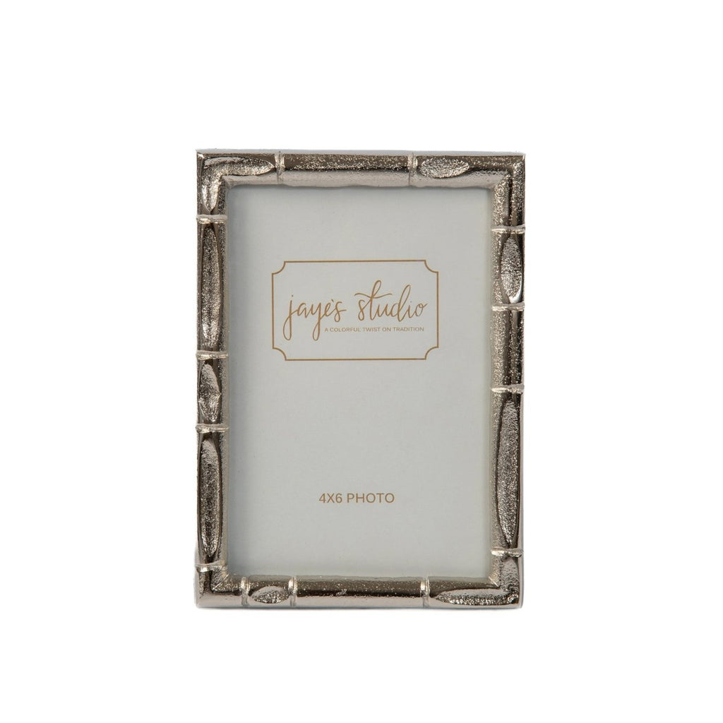 Isabelle Silver Rectangular Metal Photo Frame, Picture Frame for Home, Bedroom, Home Office - Photo & Picture Frames from Jaye's Studio