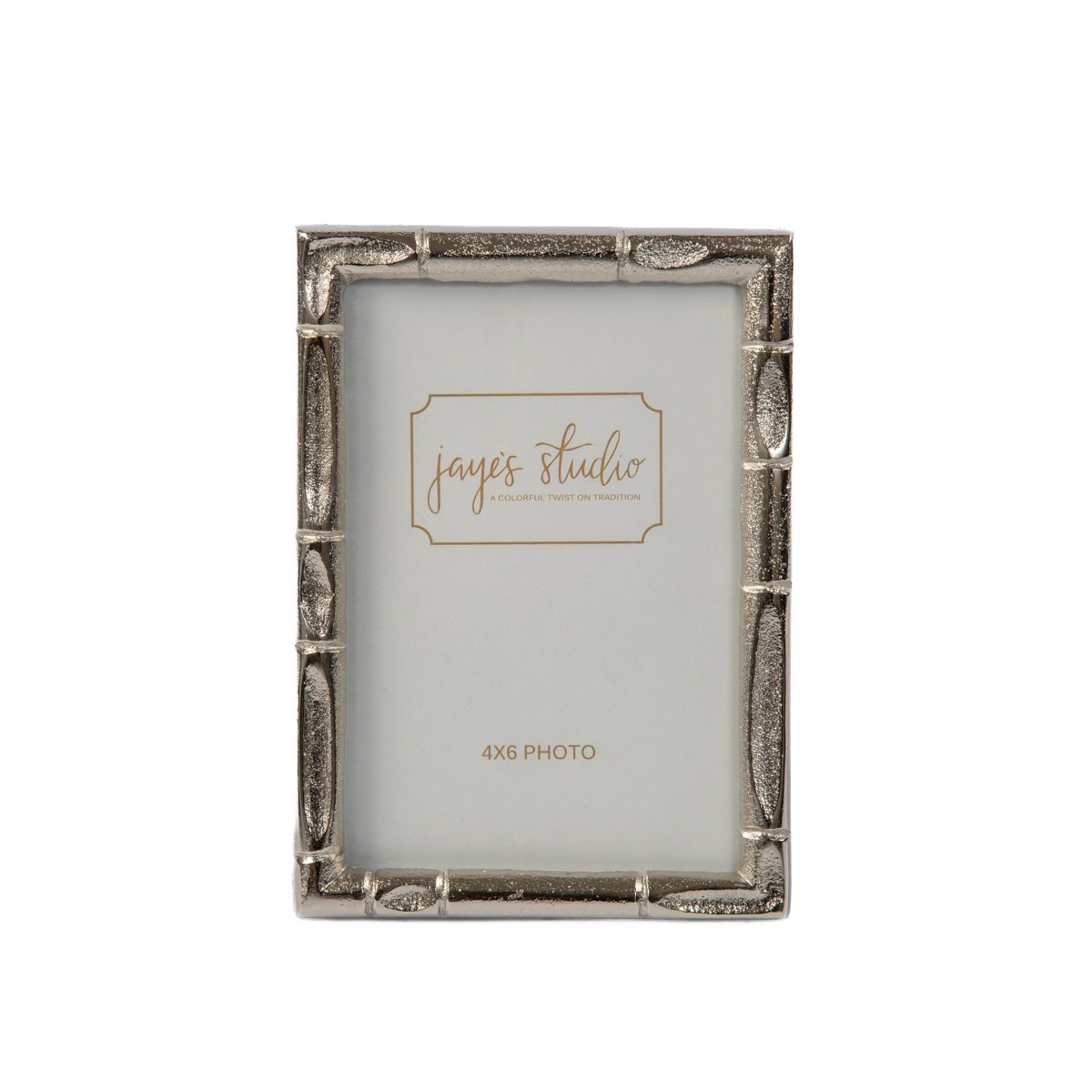 Isabelle Silver Rectangular Metal Photo Frame, Picture Frame for Home, Bedroom, Home Office - Photo & Picture Frames from Jaye's Studio