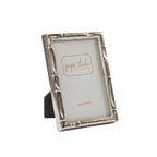 Isabelle Silver Rectangular Metal Photo Frame, Picture Frame for Home, Bedroom, Home Office - Photo & Picture Frames from Jaye's Studio