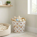 Kennel Club Enameled Multi - Colored DOG TOY Pail for Dogs and Pet Organization - from Jaye's Studio