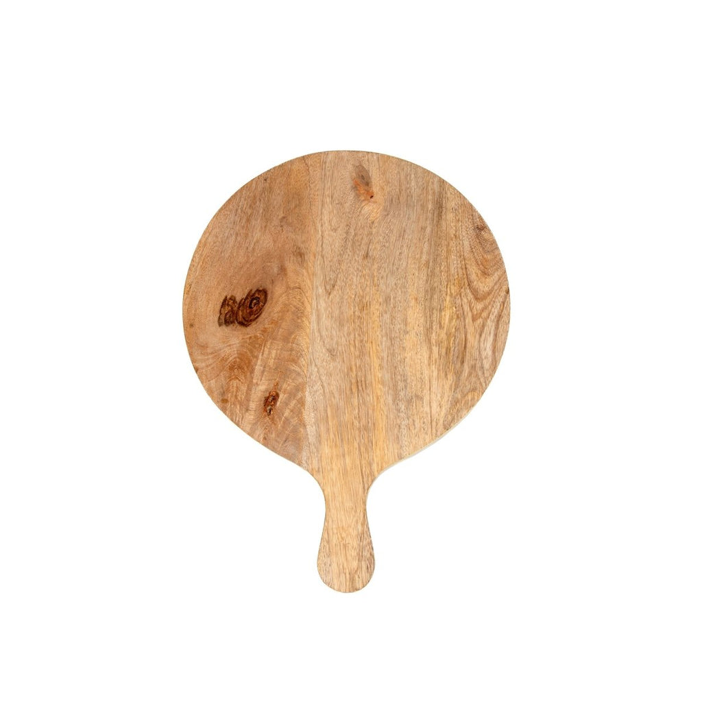 Kyoto Pagoda White and Blue Wooden Charcuterie Board for Cutting, Chopping and Serving - Charcuterie Board from Jaye's Studio