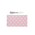 Lottie Enameled Pink Charcuterie Board, Wooden Cutting Board, Chopping Board for Serving, Food & Meat Prep - Cutting Board from Jaye's Studio