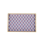 Lucinda Multi Colored Rectangle Decorative Serving Tray - for Kitchen, Barware, Vanity - Serving Trays from Jaye's Studio