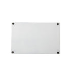 Marigold Lattice Blue Rectangle Decorative Serving Tray - for Kitchen, Barware, Vanity - Serving Trays from Jaye's Studio