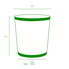 Mattie Oval Wastebasket - Natural - Avail 06/26 - Wastebaskets from Jaye's Studio