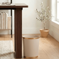 Mattie Oval Wastebasket - Natural - Avail 06/26 - Wastebaskets from Jaye's Studio