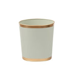 Mattie Oval Wastebasket - Sage Green - Avail 05/12 - Wastebaskets from Jaye's Studio