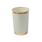Mattie Oval Wastebasket - Sage Green - Avail 05/12 - Wastebaskets from Jaye's Studio