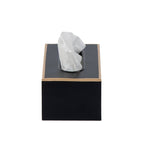 Mattie Rectangular Tissue Box Cover - Black - Tissue Box Cover from Jaye's Studio