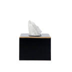 Mattie Rectangular Tissue Box Cover - Black - Tissue Box Cover from Jaye's Studio