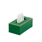 Mattie Rectangular Tissue Box Cover - Emerald Green - Tissue Box Cover from Jaye's Studio