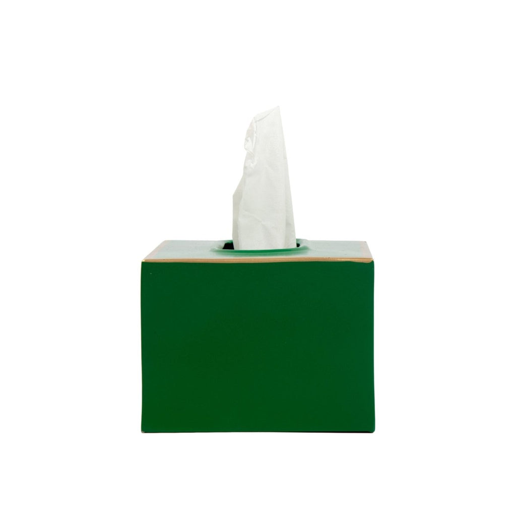 Mattie Rectangular Tissue Box Cover - Emerald Green - Tissue Box Cover from Jaye's Studio