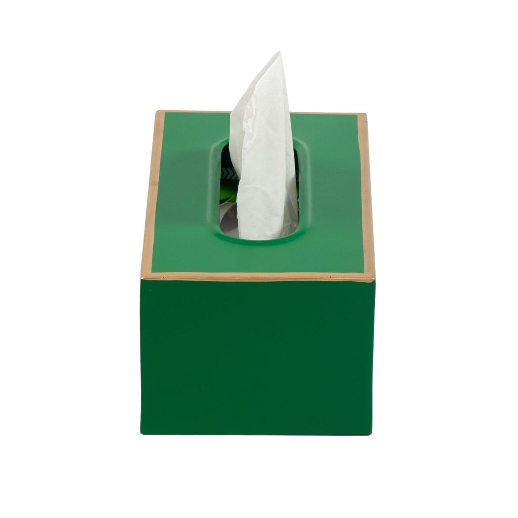 Mattie Rectangular Tissue Box Cover - Emerald Green - Tissue Box Cover from Jaye's Studio