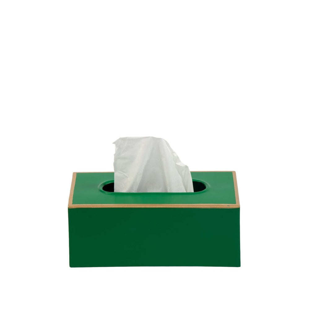 Mattie Rectangular Tissue Box Cover - Emerald Green - Tissue Box Cover from Jaye's Studio