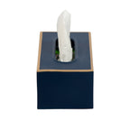 Mattie Rectangular Tissue Box Cover - Indigo Blue - Tissue Box Cover from Jaye's Studio