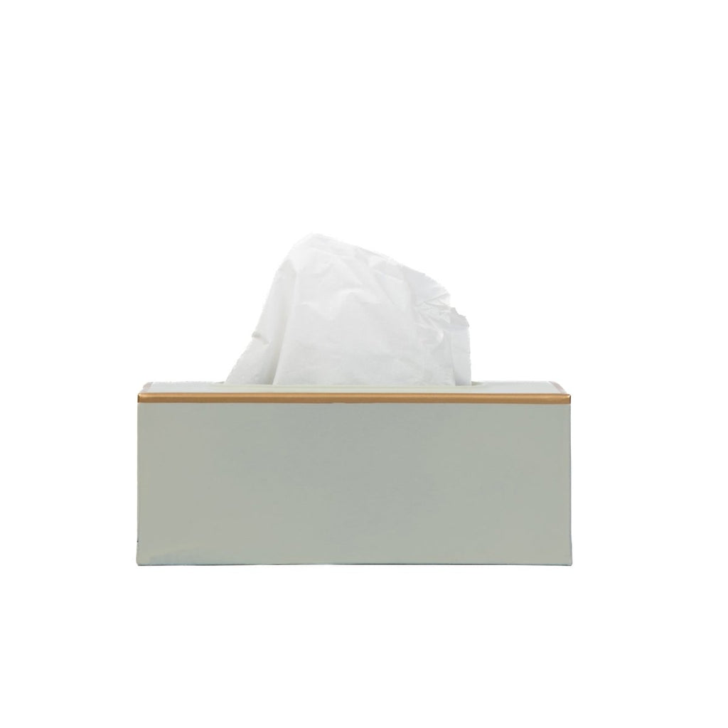 Mattie Rectangular Tissue Box Cover - Taupe - Tissue Box Cover from Jaye's Studio