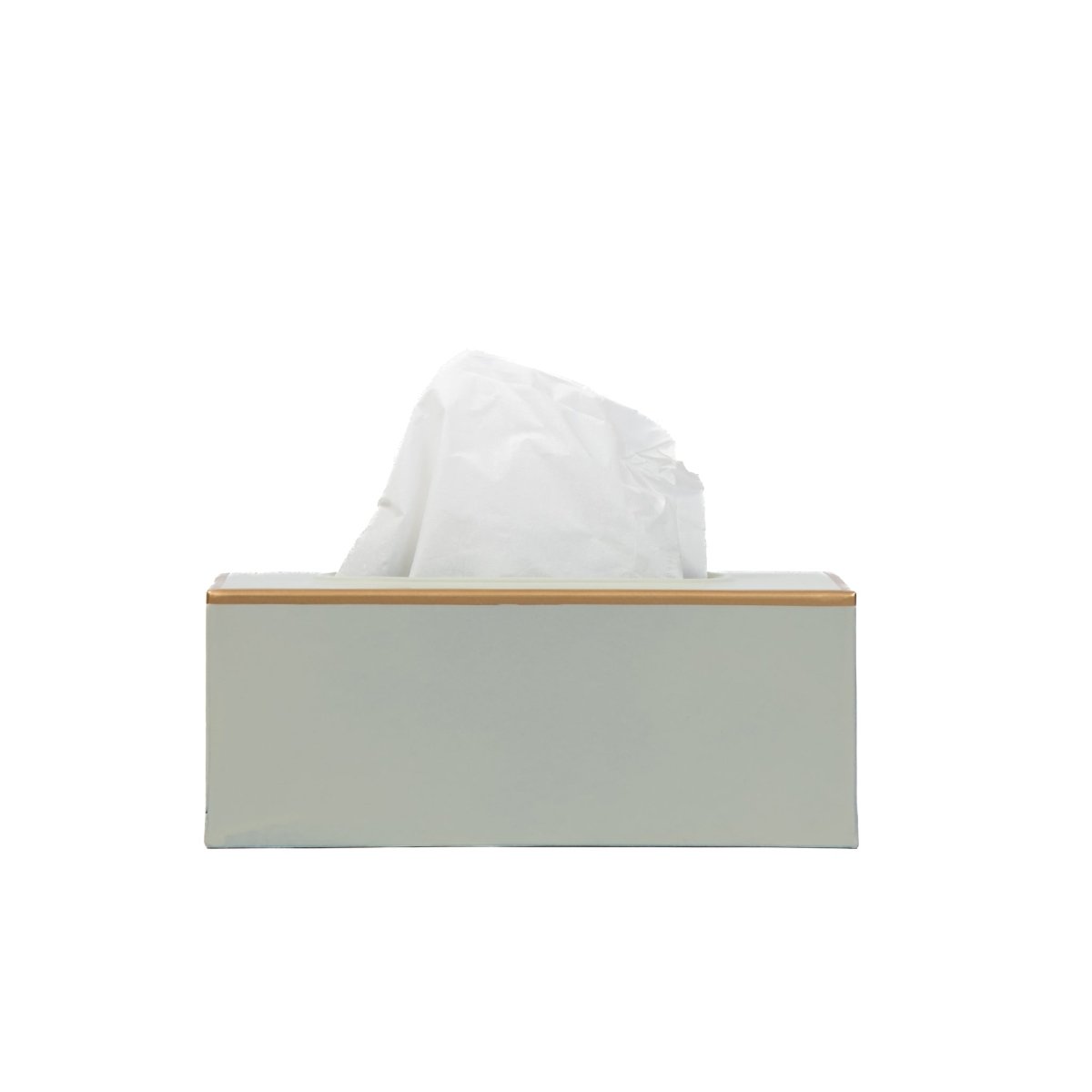 Mattie Rectangular Tissue Box Cover - Taupe - Tissue Box Cover from Jaye's Studio