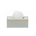 Mattie Rectangular Tissue Box Cover - Taupe - Tissue Box Cover from Jaye's Studio