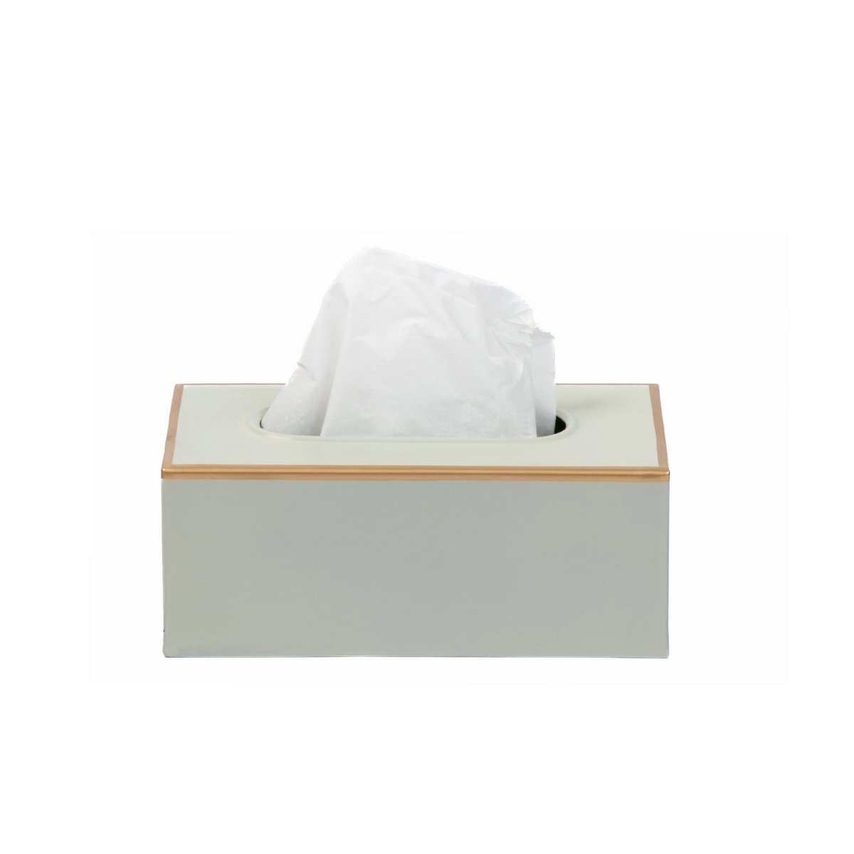 Mattie Rectangular Tissue Box Cover - Taupe - Tissue Box Cover from Jaye's Studio