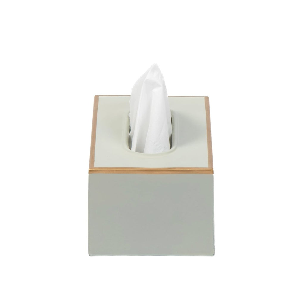 Mattie Rectangular Tissue Box Cover - Taupe - Tissue Box Cover from Jaye's Studio