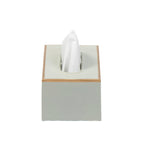 Mattie Rectangular Tissue Box Cover - Taupe - Tissue Box Cover from Jaye's Studio