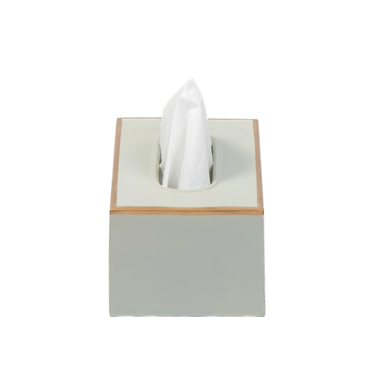 Mattie Rectangular Tissue Box Cover - Taupe - Tissue Box Cover from Jaye's Studio