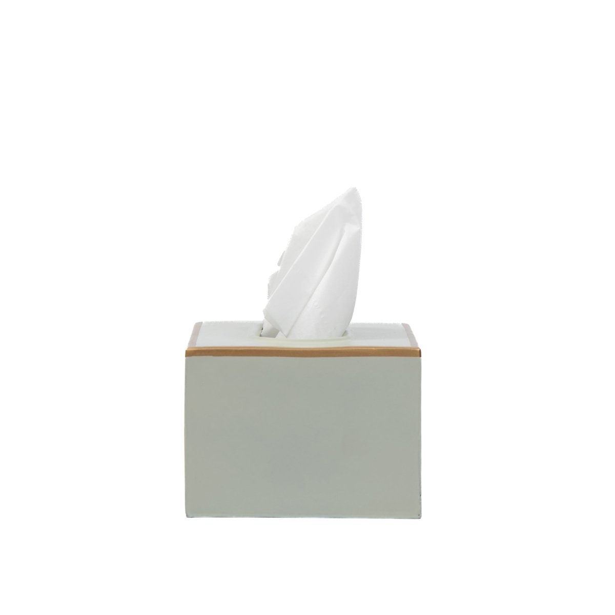 Mattie Rectangular Tissue Box Cover - Taupe - Tissue Box Cover from Jaye's Studio