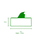Mattie Rectangular Tissue Box Cover - White - Tissue Box Cover from Jaye's Studio