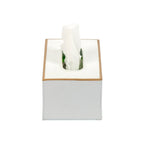 Mattie Rectangular Tissue Box Cover - White - Tissue Box Cover from Jaye's Studio
