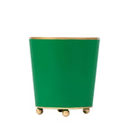 Mattie Round Cachepot Planter - Emerald Green - Cachepots from Jaye's Studio