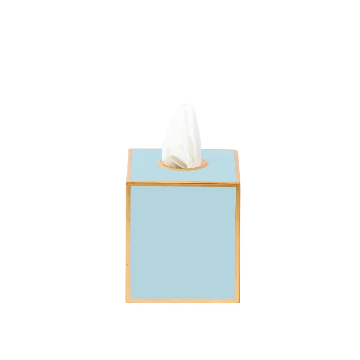 Mattie Square Tissue Box Cover - Cool Blue - Avail 09/21 - Tissue Box Cover from Jaye's Studio
