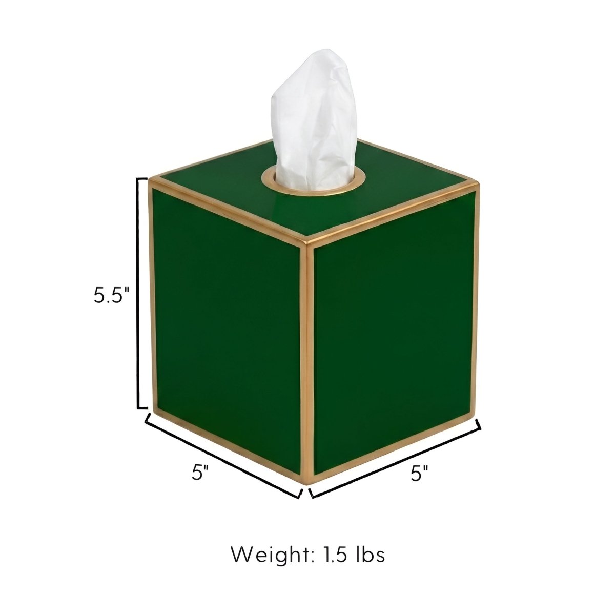 Mattie Square Tissue Box Cover - Tissue Box Cover from Jaye's Studio