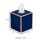 Mattie Square Tissue Box Cover - Tissue Box Cover from Jaye's Studio
