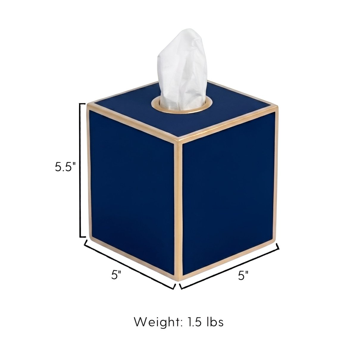 Mattie Square Tissue Box Cover - Tissue Box Cover from Jaye's Studio
