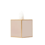 Mattie Square Tissue Box Cover - Natural - Avail 06/26 - Tissue Box Cover from Jaye's Studio