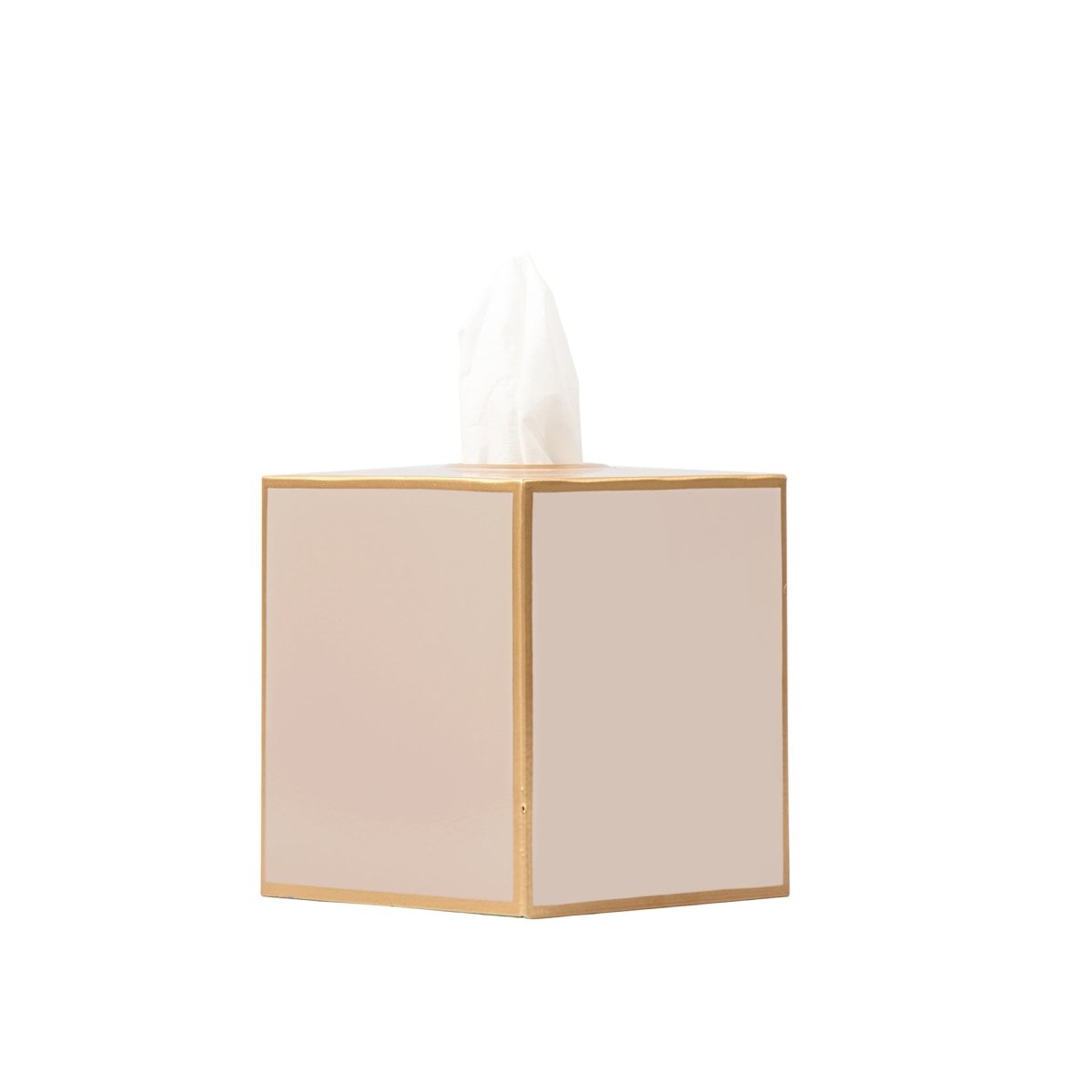 Mattie Square Tissue Box Cover - Natural - Avail 06/26 - Tissue Box Cover from Jaye's Studio