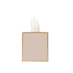 Mattie Square Tissue Box Cover - Natural - Avail 06/26 - Tissue Box Cover from Jaye's Studio