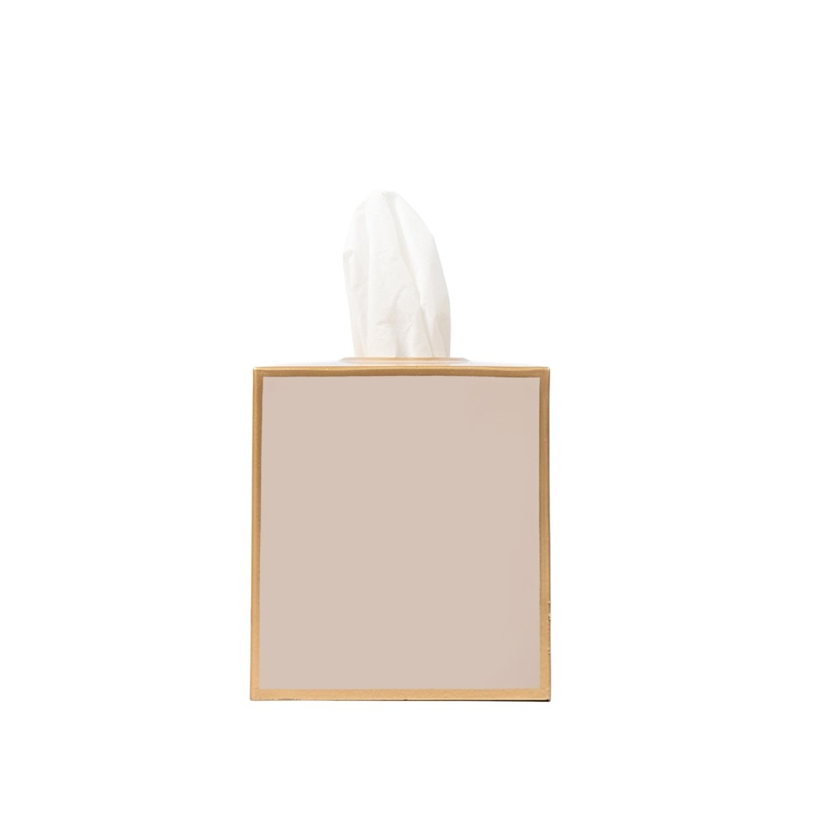 Mattie Square Tissue Box Cover - Natural - Avail 06/26 - Tissue Box Cover from Jaye's Studio