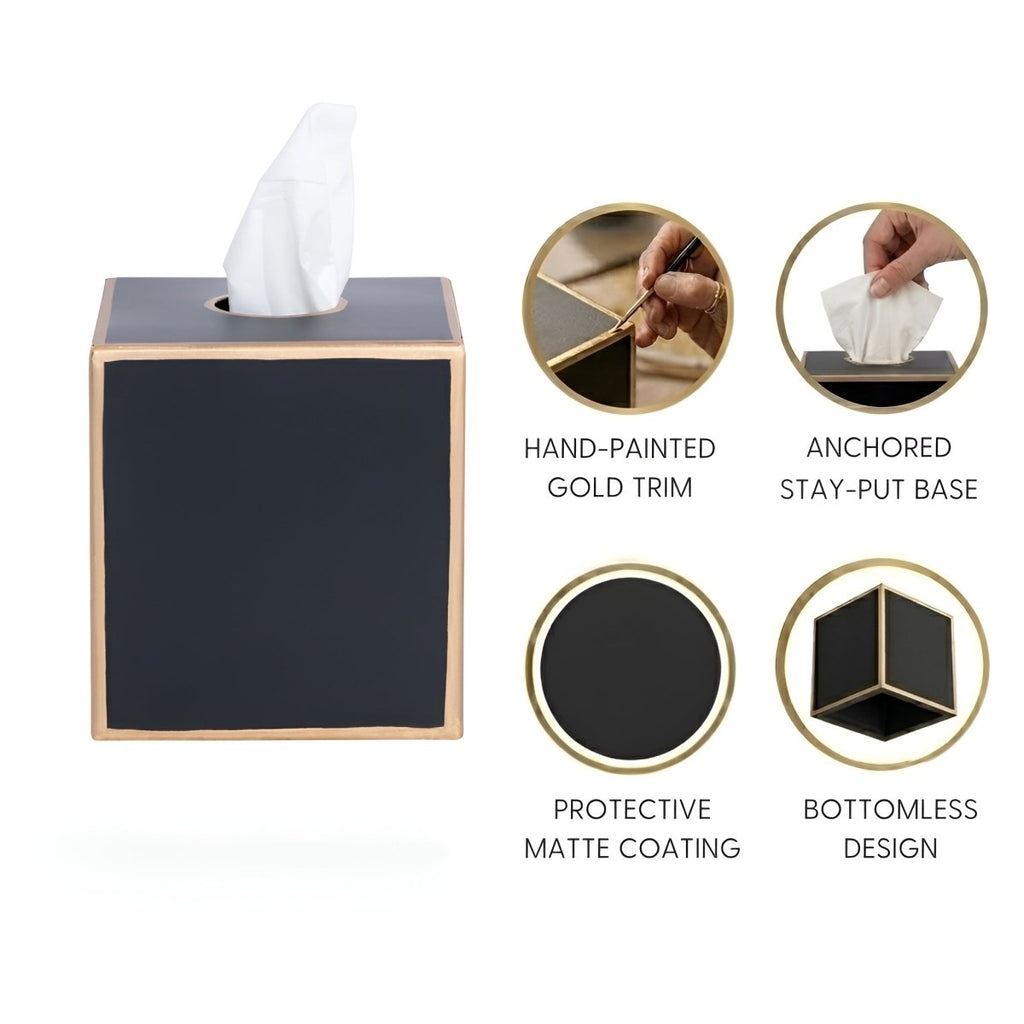 Mattie Tissue Box Cover - Tissue Box Cover from Jaye's Studio