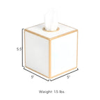 Mattie Tissue Box Cover - Tissue Box Cover from Jaye's Studio