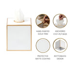 Mattie Tissue Box Cover - Tissue Box Cover from Jaye's Studio