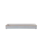 Monticello Purple and Orange Rectangle Decorative Serving Tray - for Kitchen, Barware, Vanity - Serving Trays from Jaye's Studio